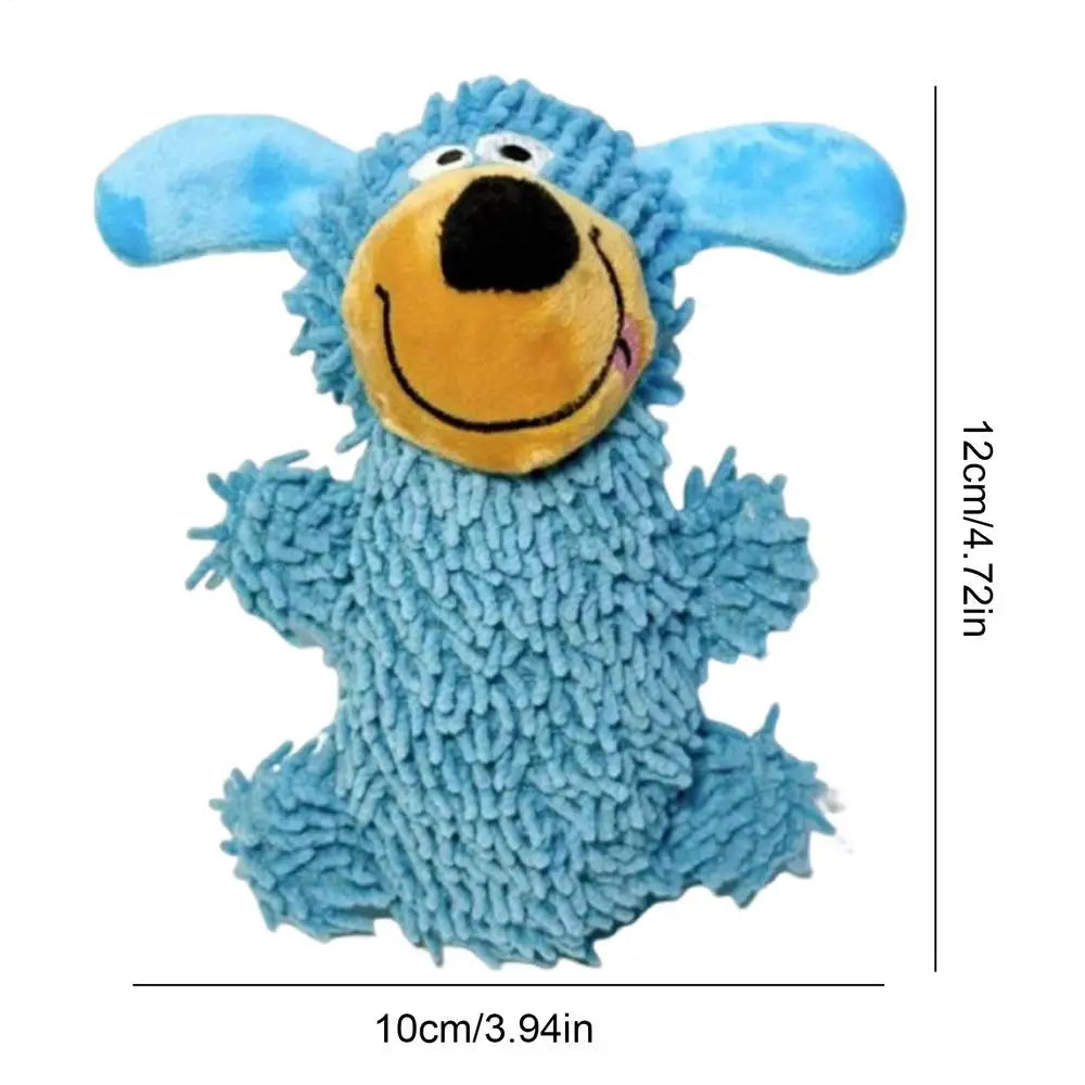 Dog Toys Chewers Cartoon Dog Plush Toys Pet Chew Games Pet Supplies Soft Doll For Small Medium Large Breed Indoor Outdoor