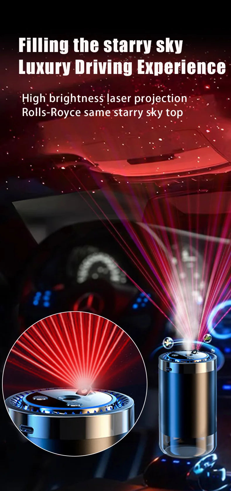 Electric Air Diffuser Car Aroma Air Vent Humidifier Mist Aromatherapy Air Freshener for Odor Removal Car Accessories