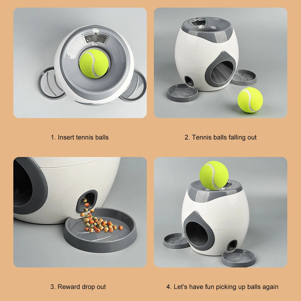Automatic Pet Feeder Interactive Funny Throwing Smart Feeder Cat Interactive Toy