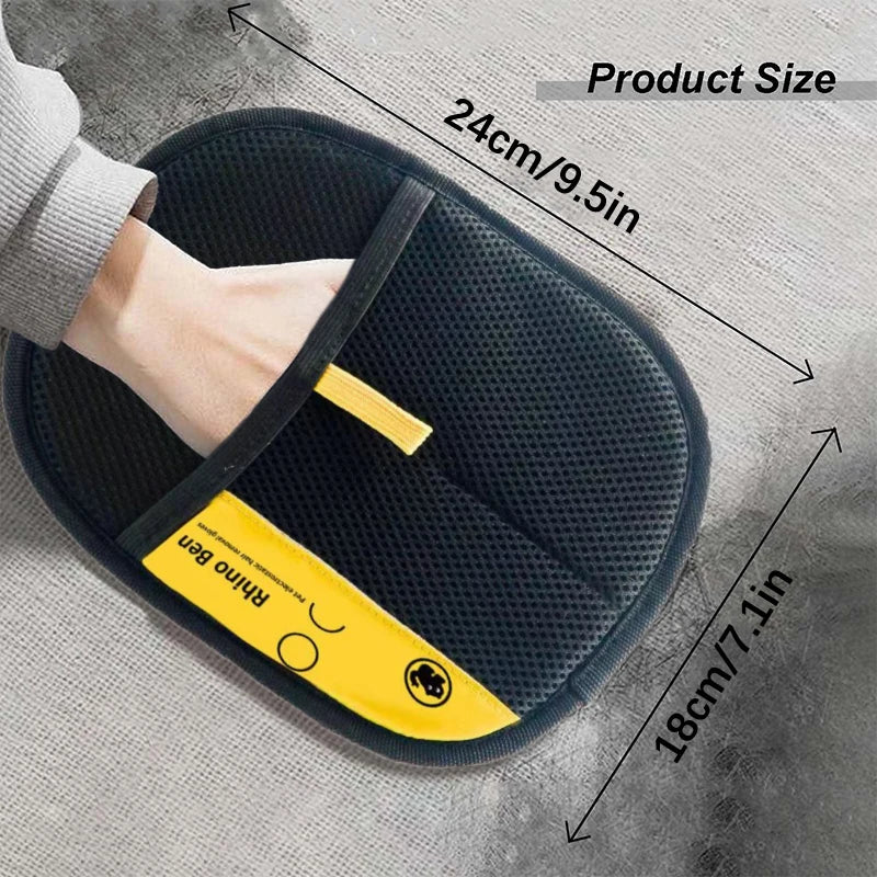 Excellent Quality 2025 New Pet Hair Removal Electrostatic Gloves, Ideal for Cats & Dogs.
