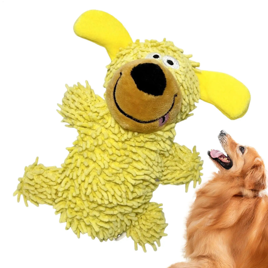 Dog Toys Chewers Cartoon Dog Plush Toys Pet Chew Games Pet Supplies Soft Doll For Small Medium Large Breed Indoor Outdoor