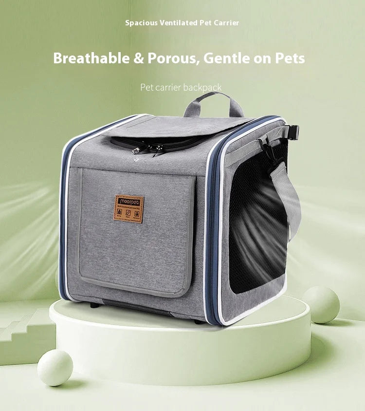 Hot High Quality Pet Bag For Outdoor Use Portable Hand-Held Backpack Nordic Style Bicycle In Car Cat Bag Dog Bag Home Goods