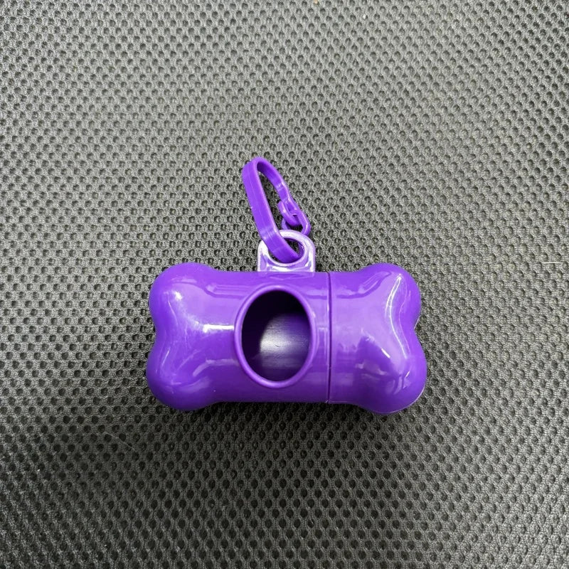 (Bone-Shaped) Dog Poop Bag Holders  Dog Waste Bags. Stylish And Portable, Perfect for Walking,