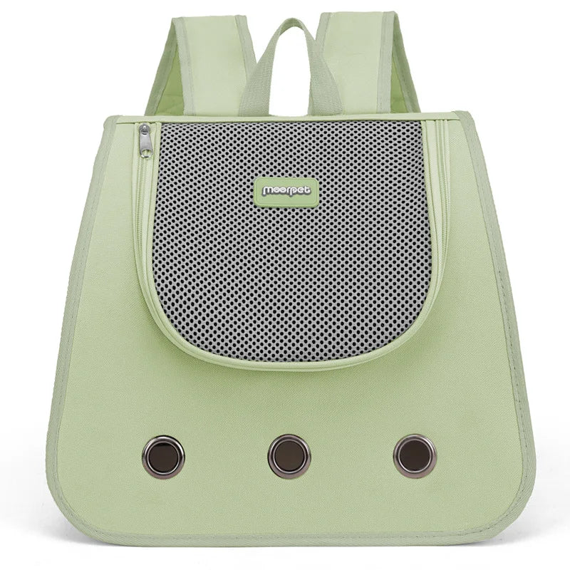 Cat bag hand-held dual shoulder two in one wear-resistant large capacity portable breathable mesh irresistible to cats