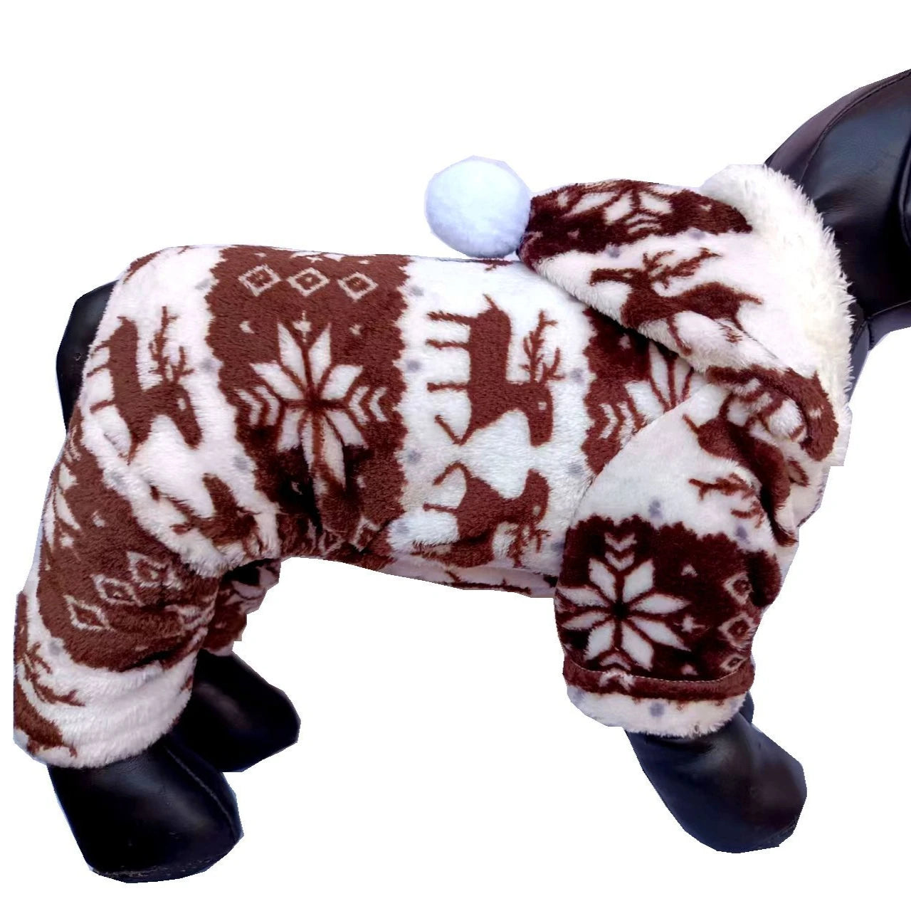 Dog Clothes Christmas Winter Warm Pet Clothes Puppy Jumpsuit Hoodie Coat Doggy Apparel Mascotas Clothes For Dogs Ropa Perro