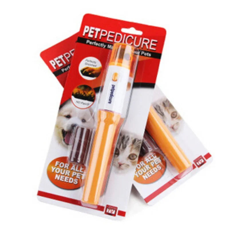 Dog Accessories 2025 Newest Dog Supplies Pet Electric Pet Nail Clipper Nail Polisher Cute Cat Dogs Pet Claw Nail Grooming