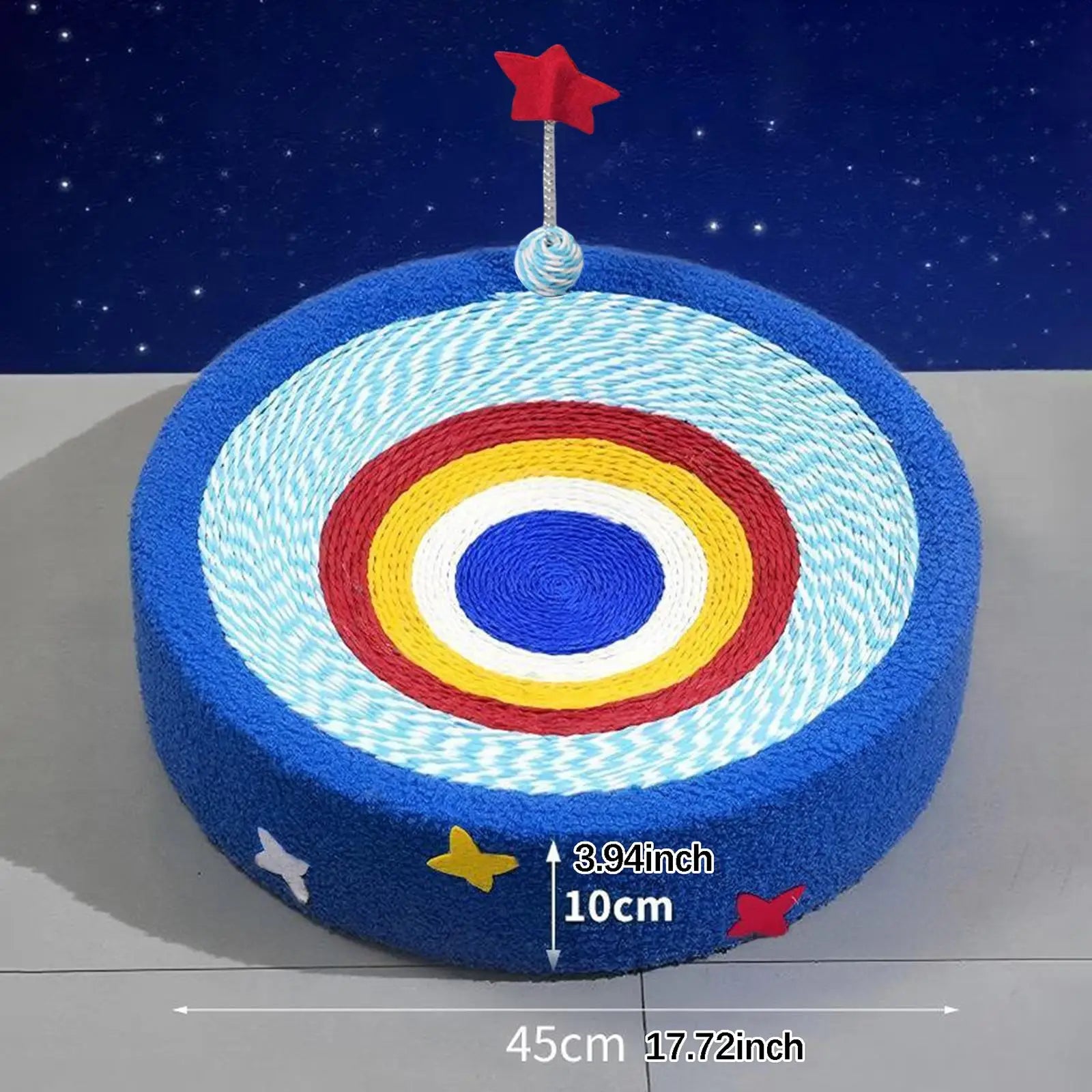 Cat Scratching Board, Furniture Protector in Starry Sky Design for House Cats