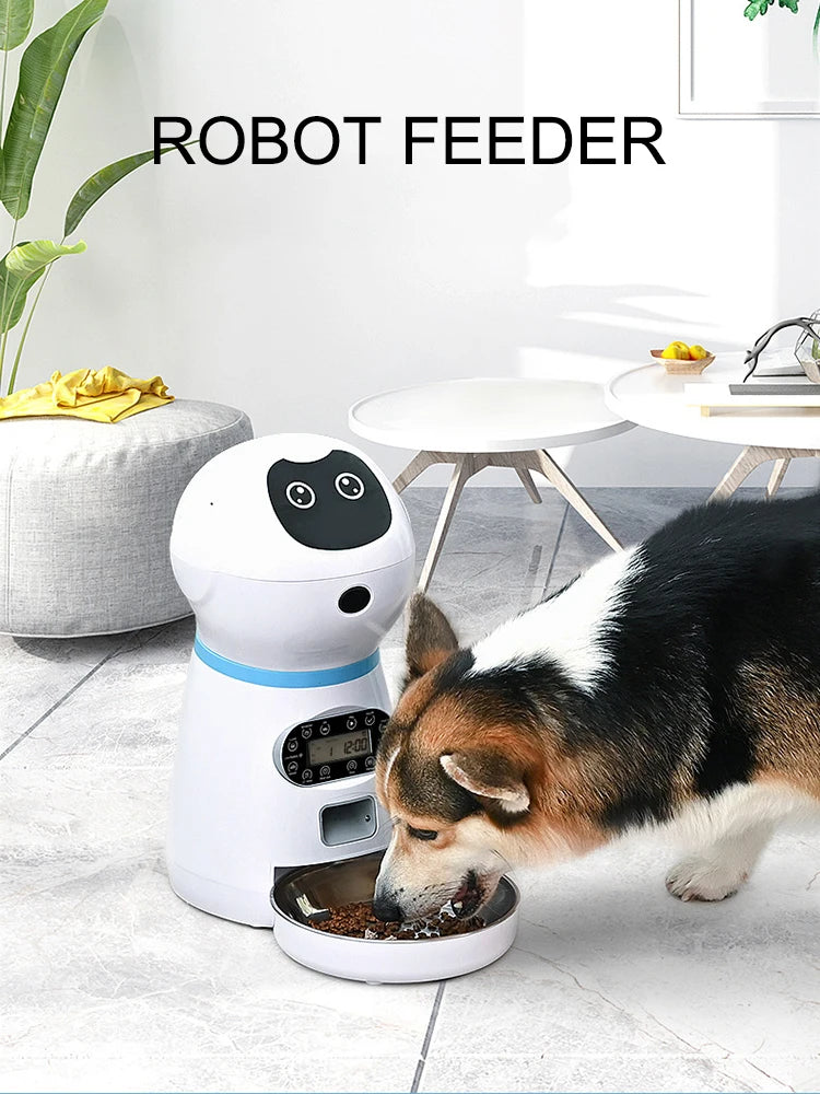 1PC Intelligent Pet Feeder - Cat And Dog Feeding Device - Automatic And Precise Feeding Intelligent Feeder
