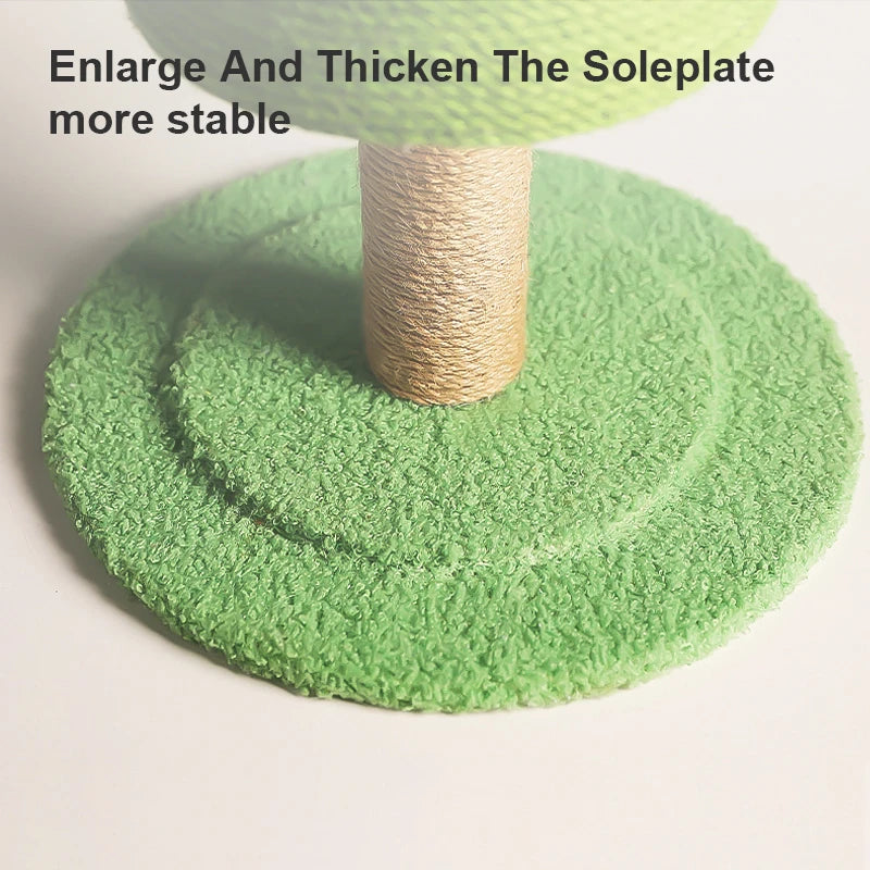 Christmas tree cat climbing rack, sisal cat scratching post, claw grinding, pet furniture, Christmas decoration, cat scratching