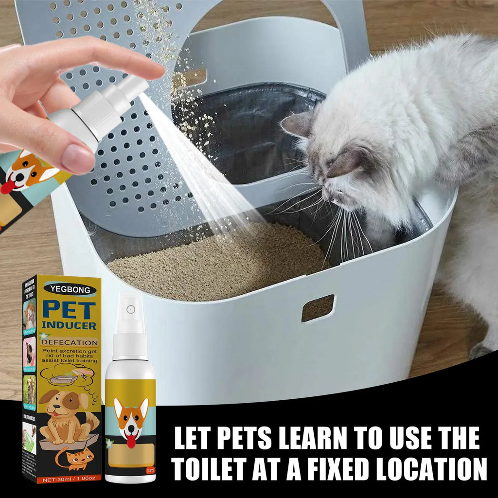 Dog Potty Training Spray Cats Kitten Outdoor Urine Poops Stool Location Helps Puppies Toilet Pet Positioning Defecation Inducer