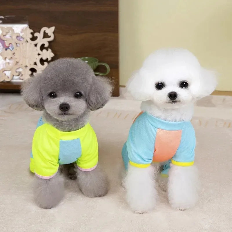 Clothes for Dog Summer Pet Pets Shirts Shirt Dogs Doggy Puppy Spring Apparel Blouse Clothing Products