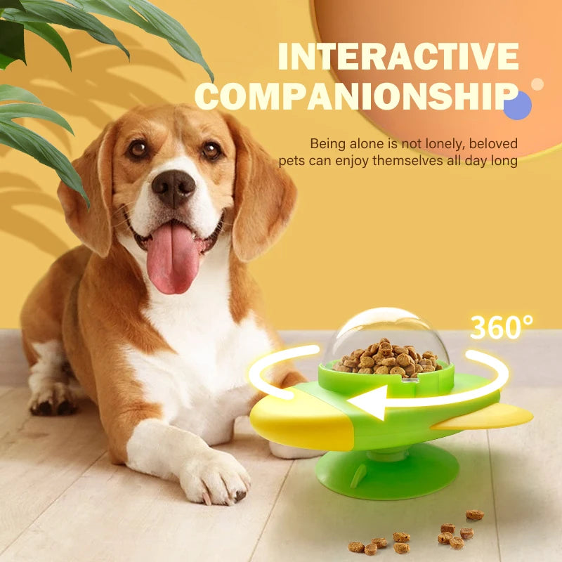 Dog Puzzle Toy Adjustable Treat Dispensing Toys Dog Food Dispenser Toy Interactive Cat Ball Slow Feeder Indoor