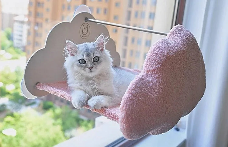 Creative Cat Bed Hammock Pet Cat Kitten Beds Cats Nap Sleeping Bag Basket Mat Pets Blankets Catnap Rug Raised Bed Furry Mats