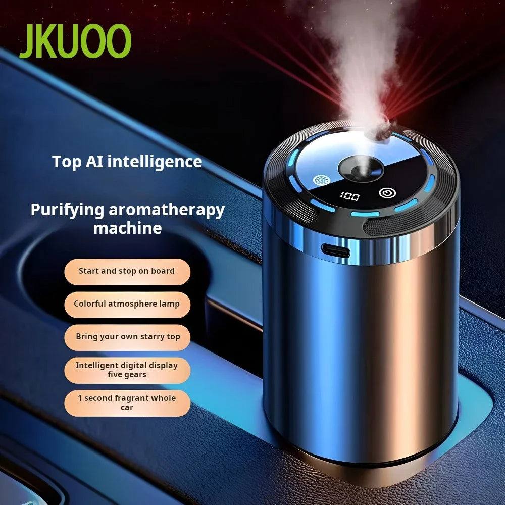 Electric Air Diffuser Car Aroma Air Vent Humidifier Mist Aromatherapy Air Freshener for Odor Removal Car Accessories