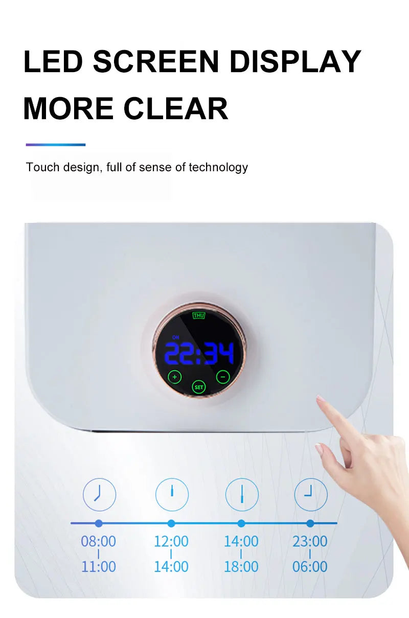 Electric Sprayer Essential Oil Diffuser Fragrance Air Freshener Scent Machine 150ML Smart Control Aroma Diffuser Home Appliance