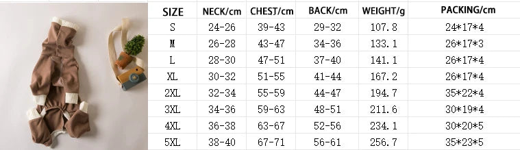 Dog Clothes Pet Plush Warm High Neck Four Legged Clothes Slightly Elastic Little Lingti Huibit Clothes Four Legged Warm Base