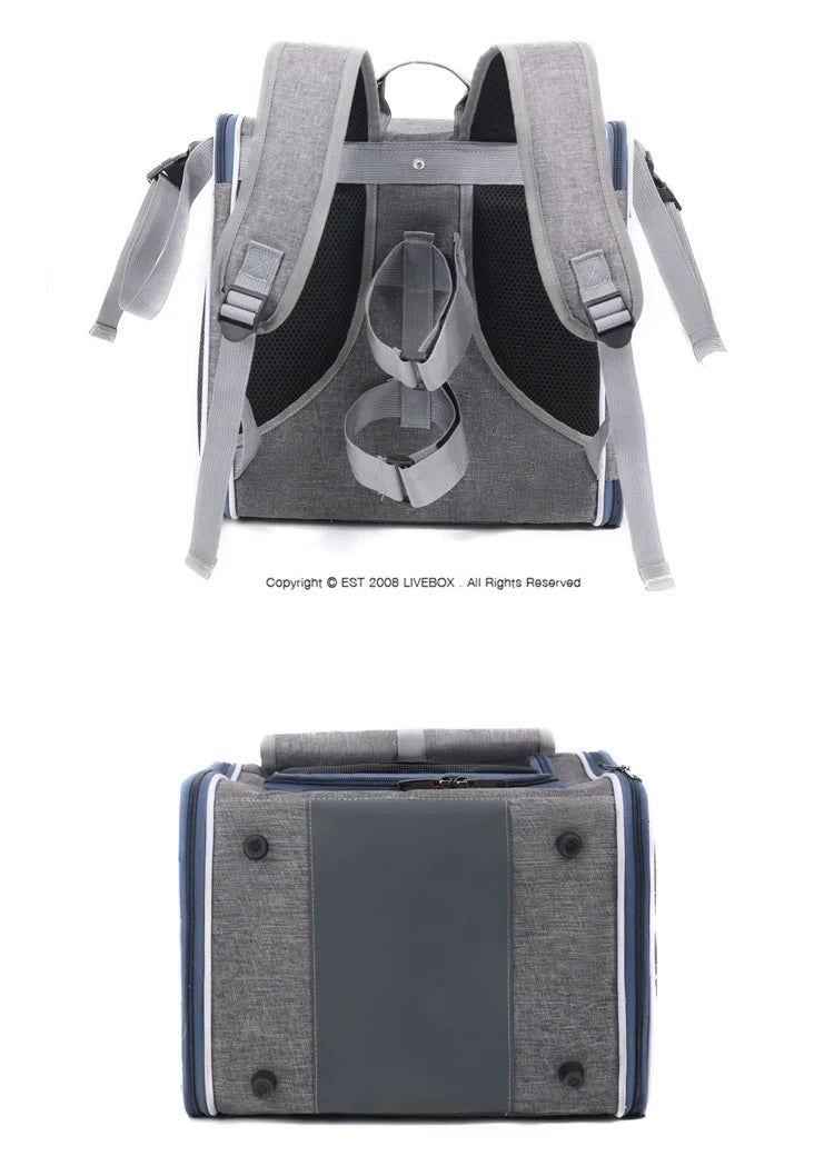 Hot High Quality Pet Bag For Outdoor Use Portable Hand-Held Backpack Nordic Style Bicycle In Car Cat Bag Dog Bag Home Goods