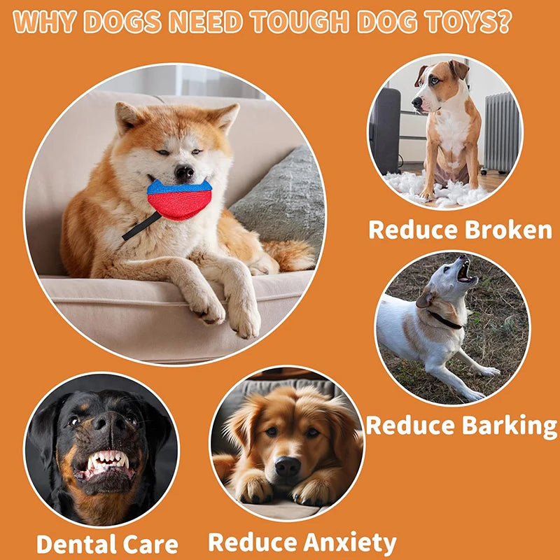 Dog Chew Toy Anxiety Relief Good Behavior Dog Teeth Grinding Teething Toy for Puppies Interactive Dental Health Chew