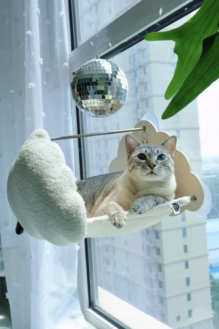 Creative Cat Bed Hammock Pet Cat Kitten Beds Cats Nap Sleeping Bag Basket Mat Pets Blankets Catnap Rug Raised Bed Furry Mats