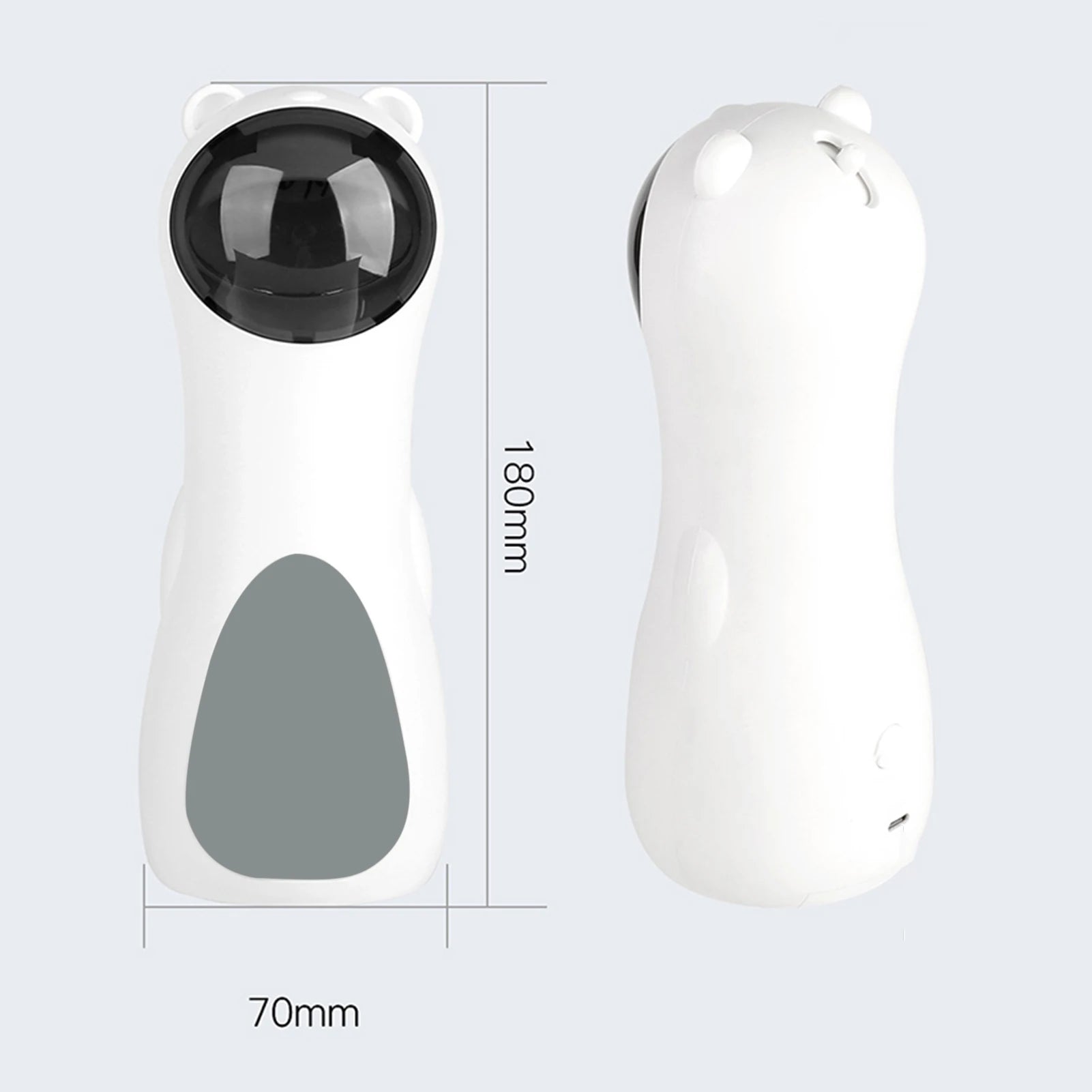 Cat Laser Toy, Automatic Rotating Laser Pointer for Cats, USB/Battery Charging Operated Pet Training Exercise Chaser Tool