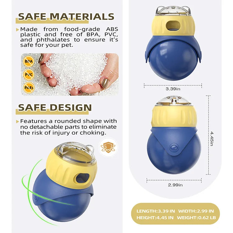 Pet Supplies Self-righting Owl-shaped Feeding Toy for Pets Cat Dog Toys Pet Products