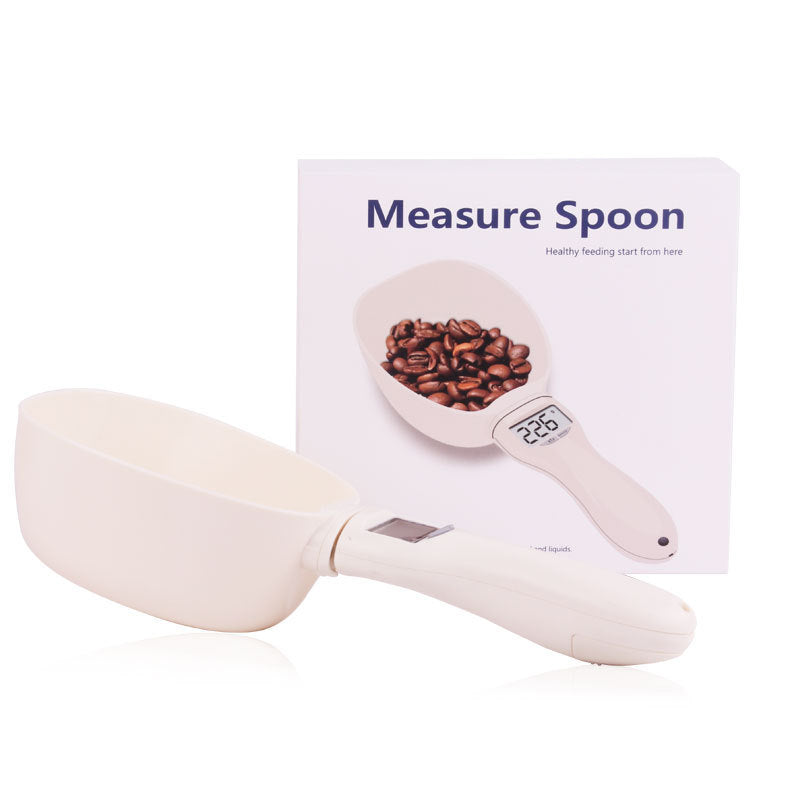 Smart Weighing Pet Food Shovel - Get It for Your Pets
