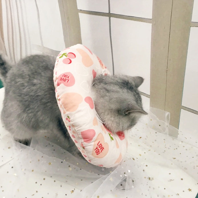 Soft Cute Cloth Pure Sponge Cat Collar Collar Headgear - Get It for Your Pets