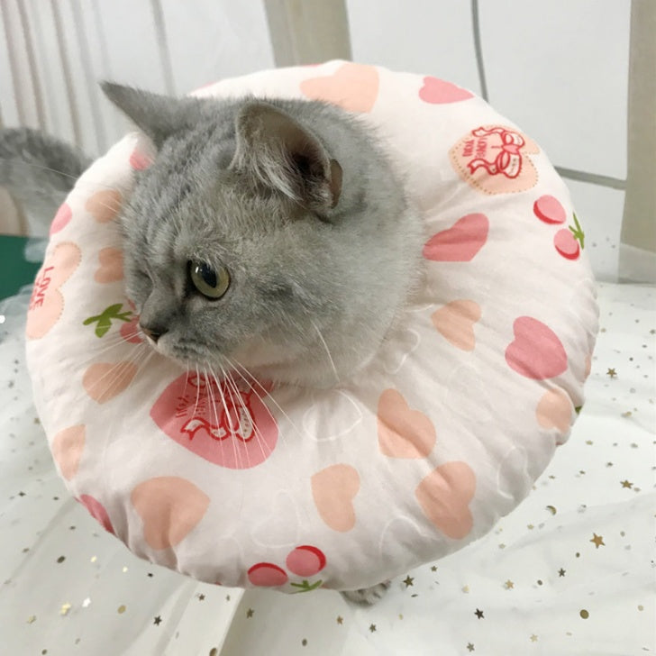 Soft Cute Cloth Pure Sponge Cat Collar Collar Headgear - Get It for Your Pets