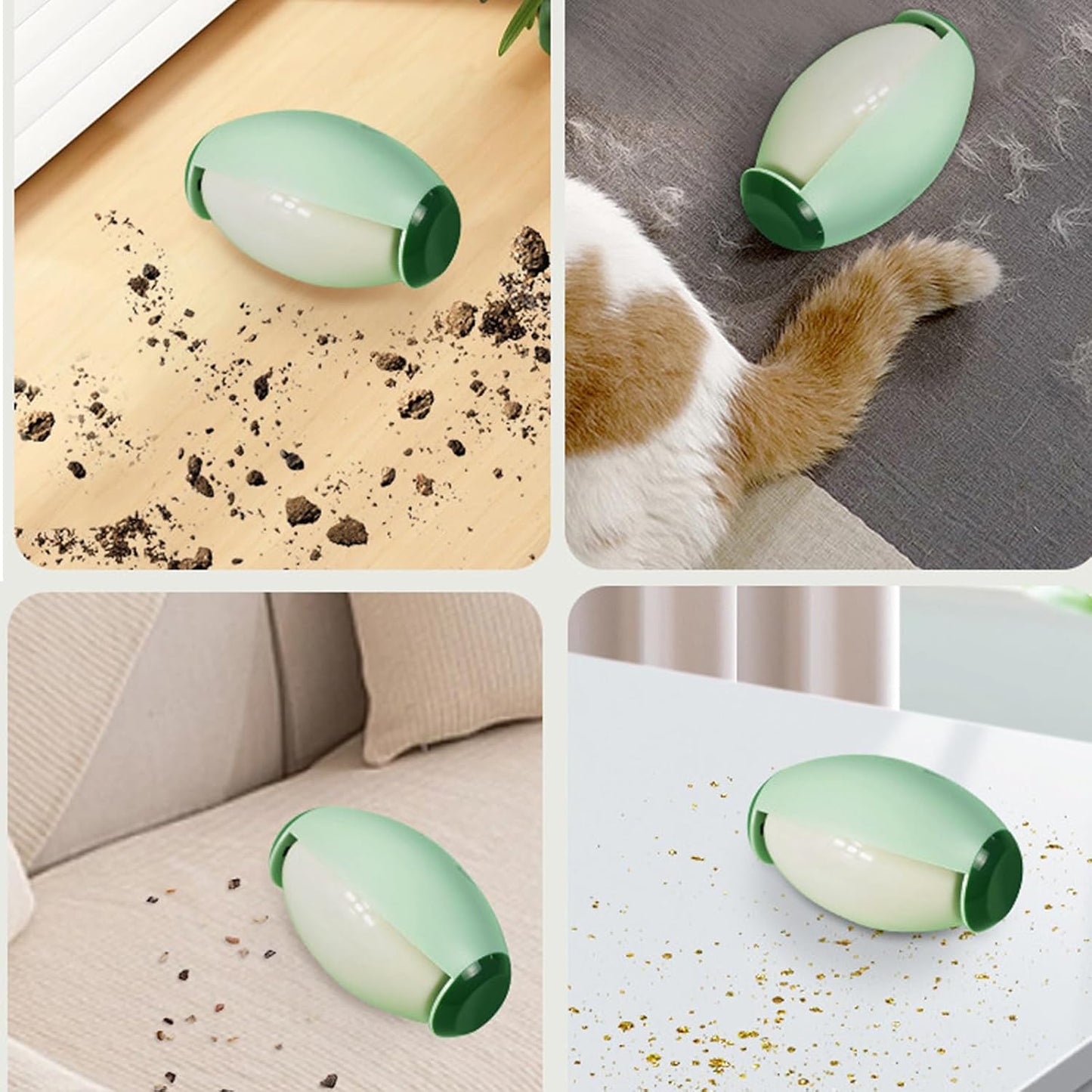 Washable Reusable Gel Lint Roller Ball On The Go Lint Roller Ball Portable Travel Lint Roller Mini Dog Pet Cat Hair Removal Tool For Clothes Rug Furniture Couch Car - Get It for Your Pets